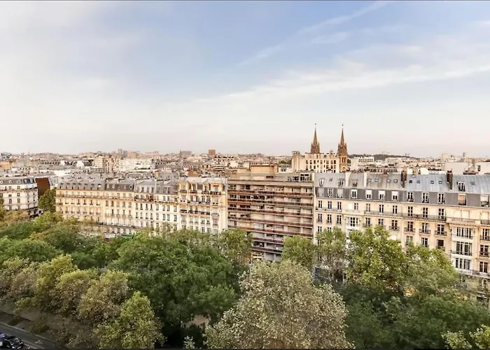 Avec Vue Panoramique 11 Апартаменты Париж